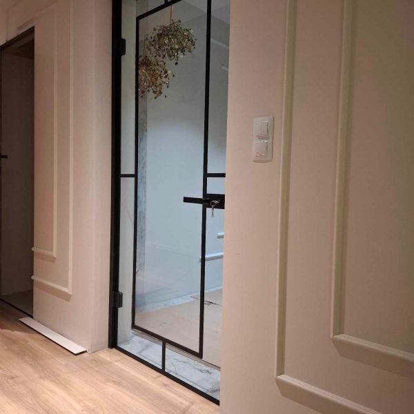 szklane drzwi loftowe