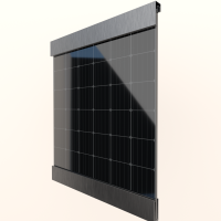 Wizualizacja fotowoltaika satyna